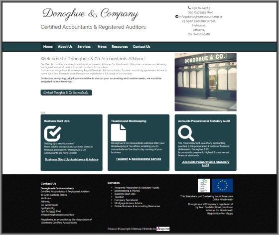 Donoghue Co Accountants Athlone Westmeath Ireland