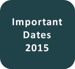 Important Taxation Dates 2015